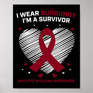 Blood Cancer Survivor Multiple Myeloma Awareness P Poster