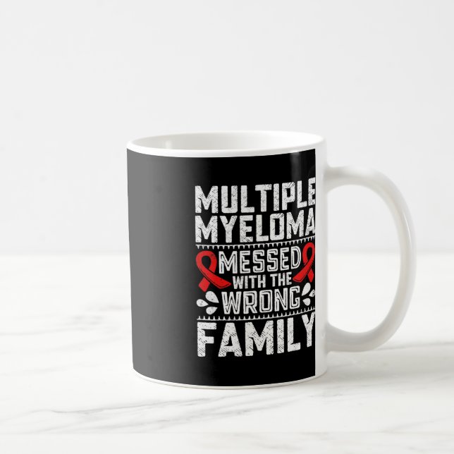 Blood Cancer Survivor Plasma Cell Myeloma Awarenes Coffee Mug (Right)