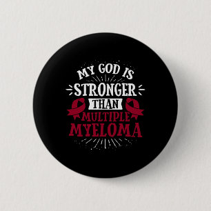Blood Cancer Tee - Multiple Myeloma Awareness  Button