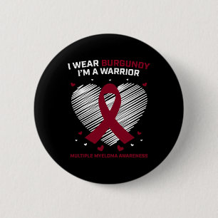 Blood Cancer Warrior Multiple Myeloma Awareness Pr Button