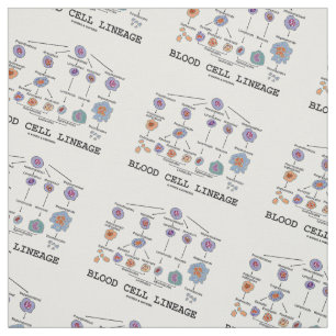 Blood Cell Lineage Biology Health Medicine Fabric