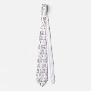Blood Cell Lineage (Biology Health Medicine) Neck Tie