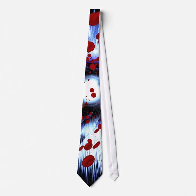Blood Cells Neck Tie (Front)