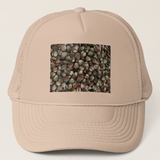 Blood Cockle Shells Trucker Hat (Front)