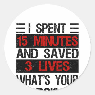 Blood Donation Blood Donation Service Blood Classic Round Sticker