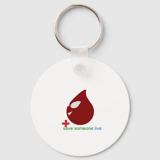 blood donation keychain (Front)