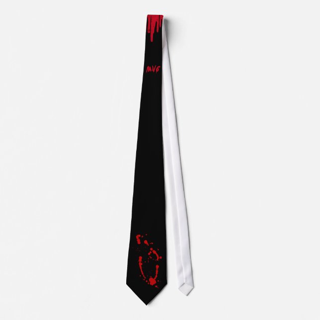 blood drip neck tie (Front)
