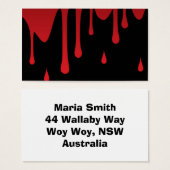 Blood dripping (Front & Back)