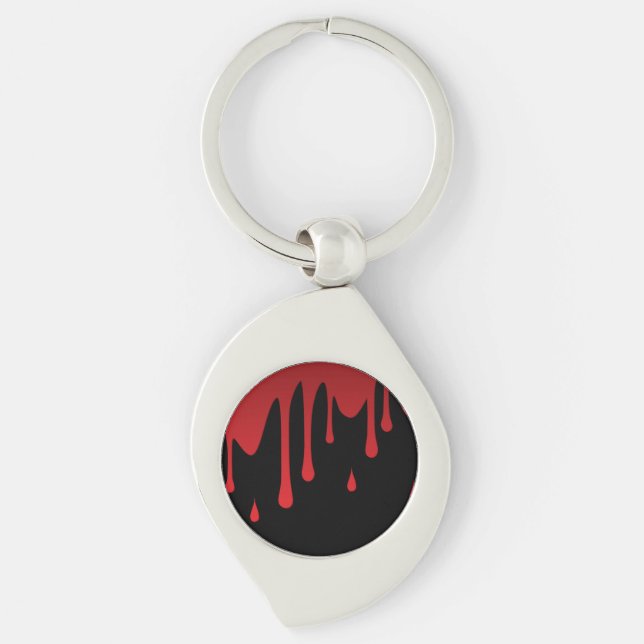 Blood dripping keychain (Front)