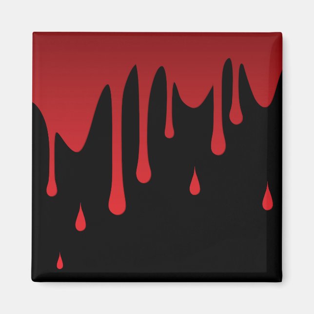 Blood dripping magnet (Front)