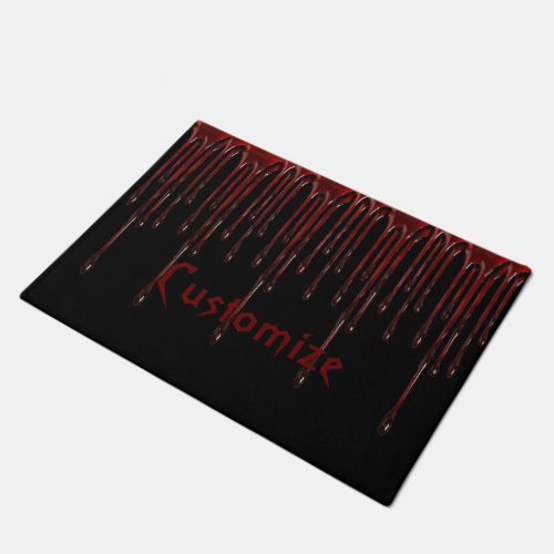 Blood Drips Doormat