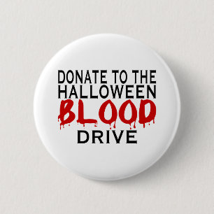 Blood Drive Pinback Button