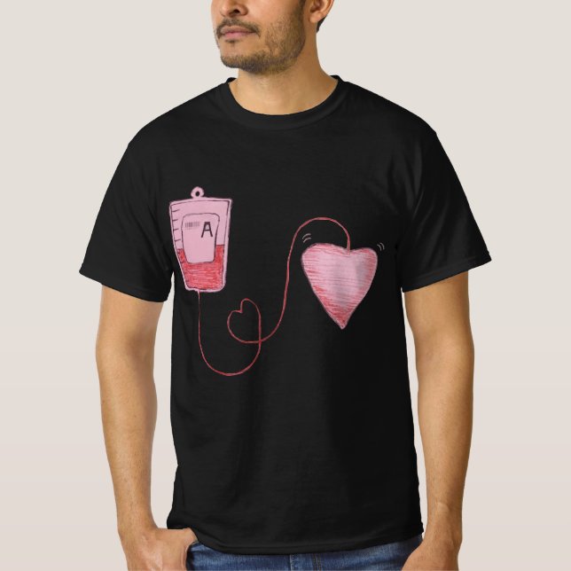 Blood Drive Sketch T-Shirt (Front)