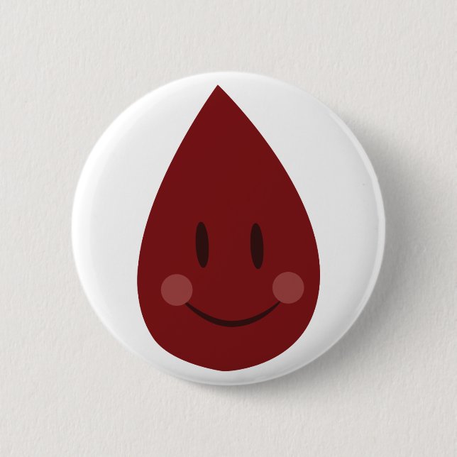 Blood Drop Button (Front)