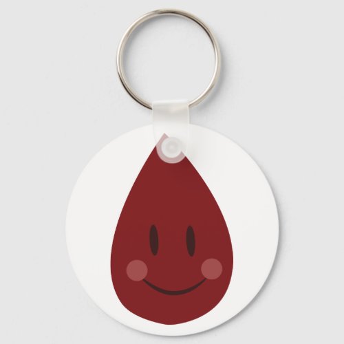 Blood Drop Keychain