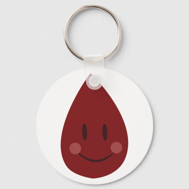 Blood Drop Keychain (Front)