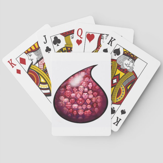 Blood Drop Poker Cards (Back)