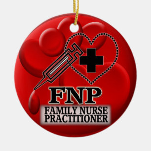 BLOOD FNP ORNAMENT - FAMILY NURSE PRACTITIONER