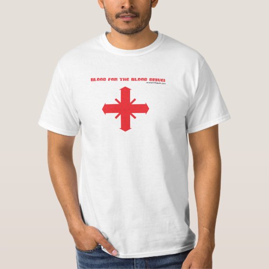 red cross blood drive t shirt