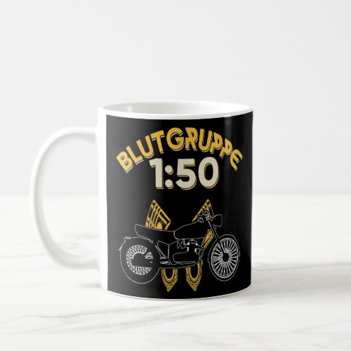 Blood Group 150 Moped Frau Saxony East Germany  Coffee Mug