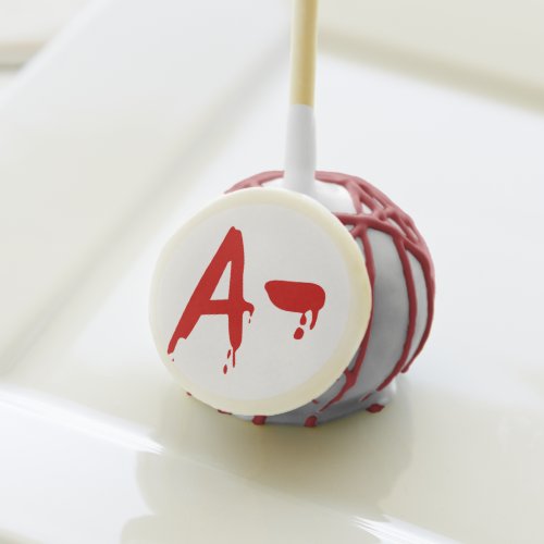Blood Group A_ Negative Horror Hospital Cake Pops