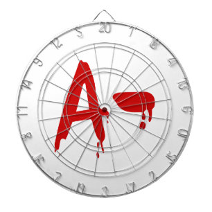 Blood Group A- Negative #Horror Hospital Dartboard