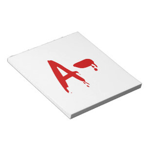 Blood Group A- Negative #Horror Hospital Notepad