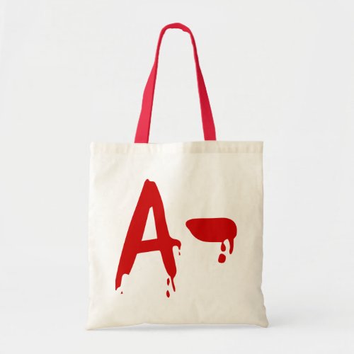 Blood Group A_ Negative Horror Hospital Tote Bag