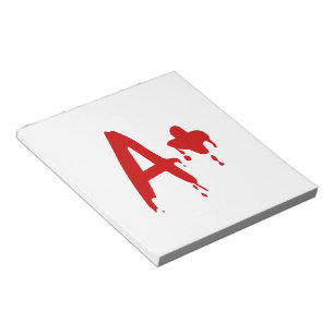 Blood Group A+ Positive #Horror Hospital Notepad