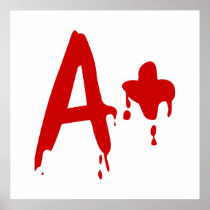 Blood Group A+ Positive #Horror Hospital Poster