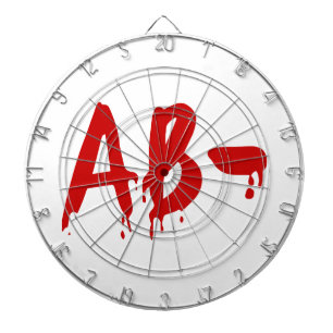 Blood Group AB- Negative #Horror Hospital Dartboard With Darts