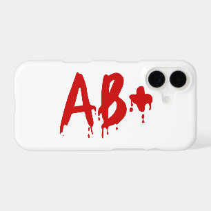 Blood Group AB+ Positive #Horror Hospital iPhone 17 Case