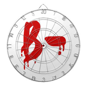 Blood Group B- Negative #Horror Hospital Dartboard With Darts