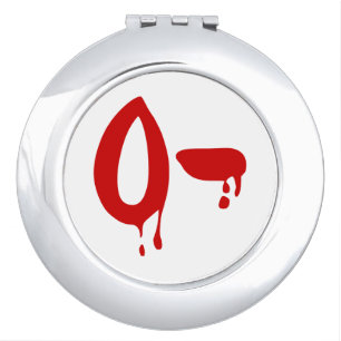 Blood Group O- Negative #Horror Hospital Mirror For Makeup