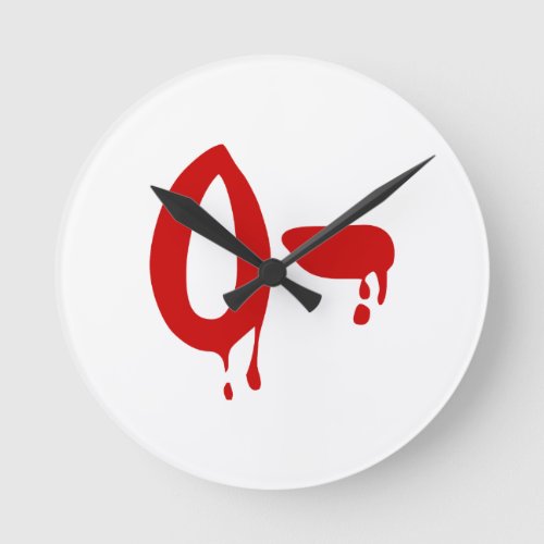 Blood Group O_ Negative Horror Hospital Round Clock