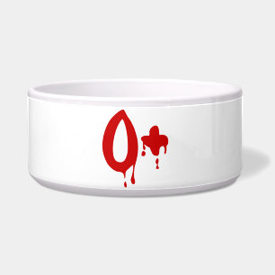 Blood Group O+ Positive #Horror Hospital Bowl