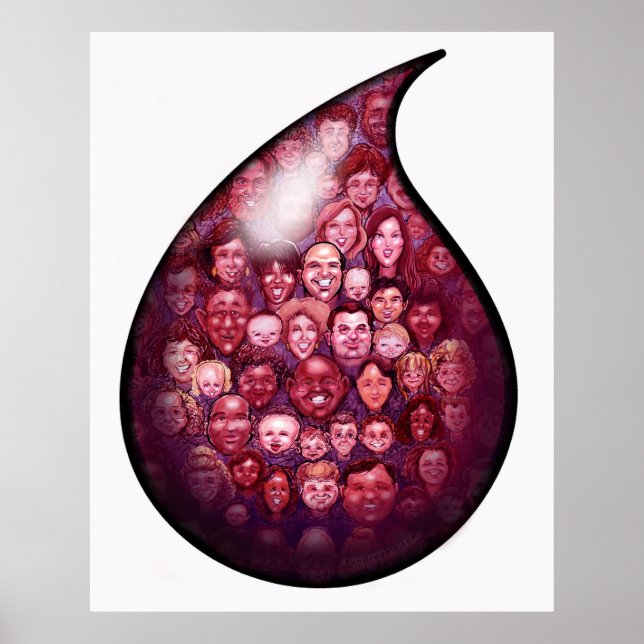 Blood is Life Poster (Front)