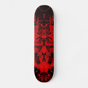 Blood King Mask of Horror Skateboard Deck