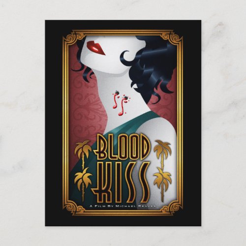 Blood Kiss Official Poster Postcard