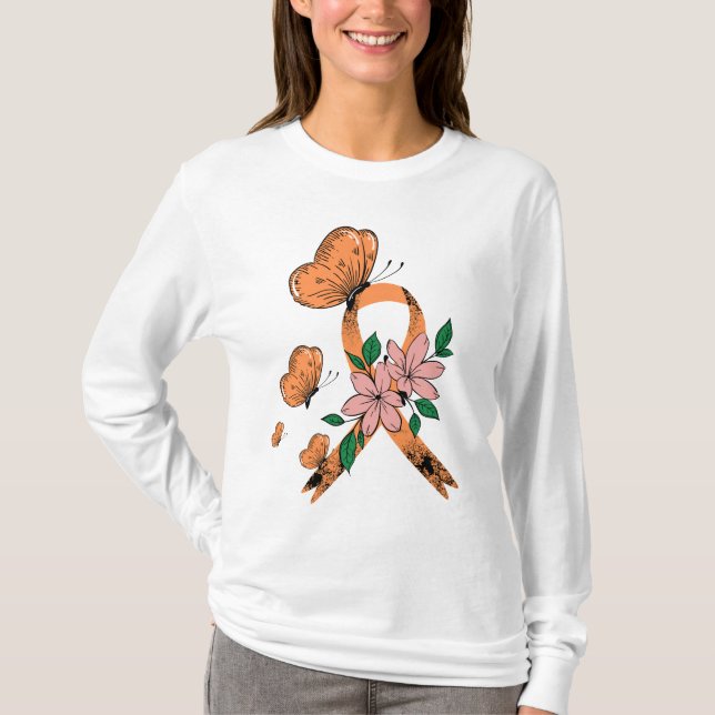 Blood Leukemia Cancer Awareness- leukemia warriors T-Shirt (Front)