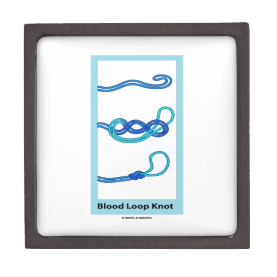 Blood Loop Knot (Knotology Knot Instruction) Gift Box