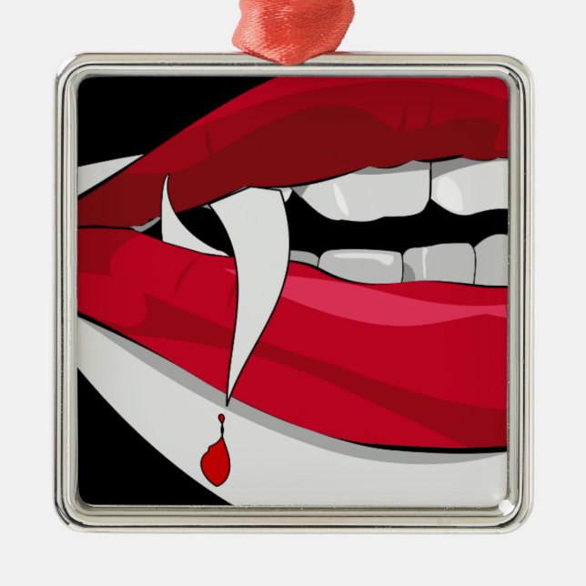 Blood Lust Metal Ornament (Front)