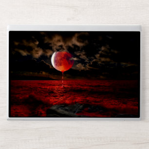 Blood moon artwork HP laptop skin
