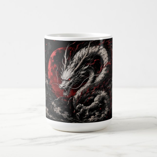 Blood Moon Dragon Coffee Mug (Center)