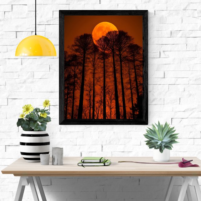 Blood Moon Forest Poster (Creator Uploaded)