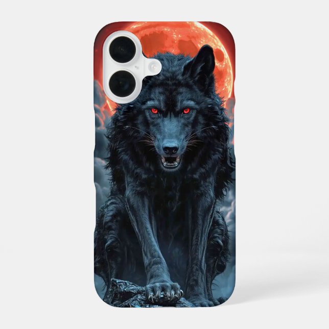 blood moon iPhone case (Back)