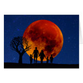 Blood Moon Lunar Eclipse Family (Front Horizontal)