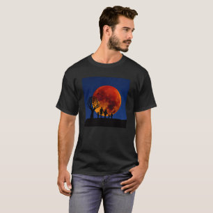 Blood Moon Lunar Eclipse Family T-Shirt