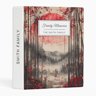 Blood Moon Sakura Ink Wash (1) Mini Binder