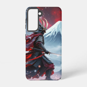Blood Moon Samurai: The Last Stand at Mount Fuji Samsung Galaxy S21 Case
